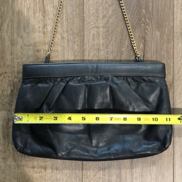 Vintage MORRIS MOSKOWITZ Leather Shoulder Bag or Large Clutch - Picture 10 of 10